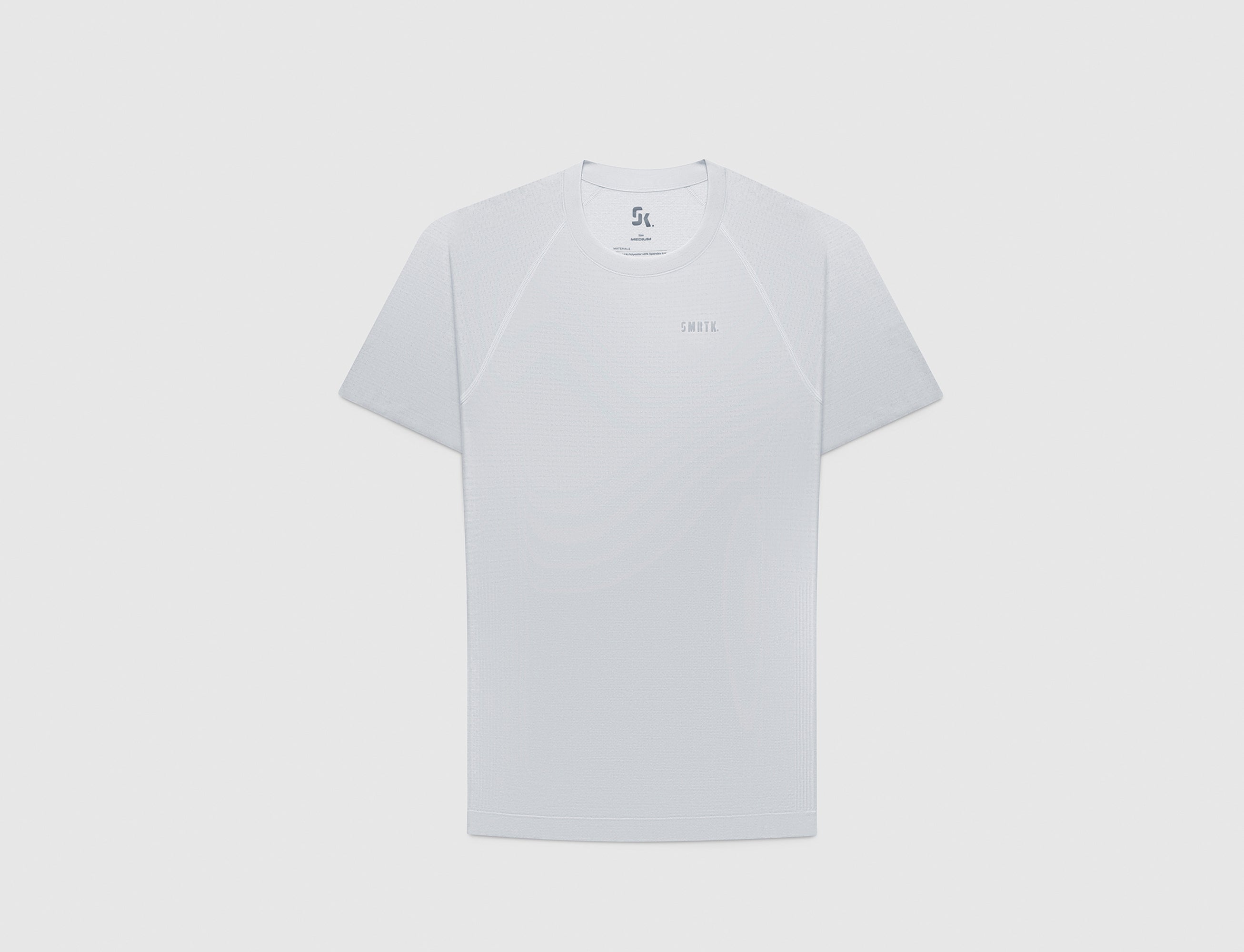 SMRTK Short Sleeve Performance Tee - Ash